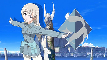 strike whitches, blonde, anime, ecchi, girl, manga HD wallpaper