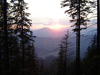 Romania-Apuseni Mountains sunrise, apuseni mountains sunrise, romania HD wallpaper