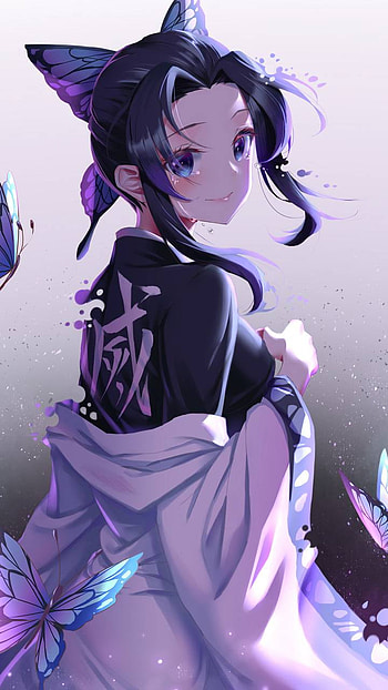 Cute Anime Demon Slayer Shinobu, Demon Slayer Shinobu Kocho HD phone wallpaper