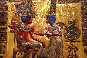 Gods of Egypt, egypt, ancient, gold, art HD wallpaper