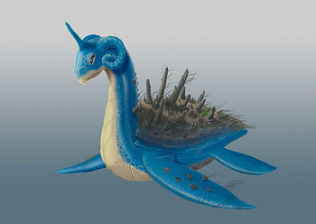 Eric Duarte Lapras, Art showcase, Pokmon fan art, Creative talent HD wallpaper