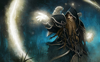 World of Warcraft priest, Holy powers, Sacred rituals, Azeroth's defender HD wallpaper