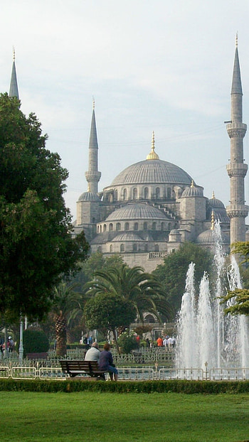 Religious Sultan Ahmed Mosque, Blue Mosque, Istanbul HD phone wallpaper