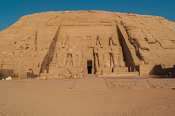 Abu Simbel, Egypt, desert, egypt, architecture, ancient HD wallpaper