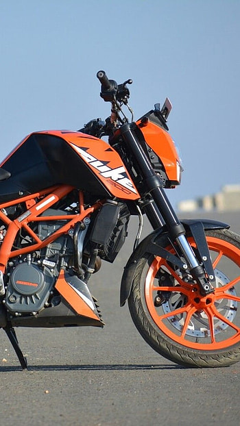 New Ktm, Standing, Road HD phone wallpaper