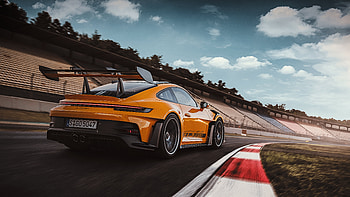 Porsche 911 (992) GT3 RS, Porsche 911 GT3 RS, vehicle, car, Porsche HD wallpaper