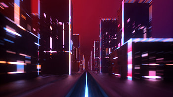Street Glow Art , artist, artwork, digital-art, artstation HD wallpaper