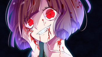 Undertale, Chara, Yandere, Creepy Smile, Anime Style HD wallpaper