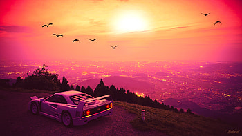 Ferrari F40 Gran Turismo Sport, ferrari-f40, gran-turismo-sport, games HD wallpaper