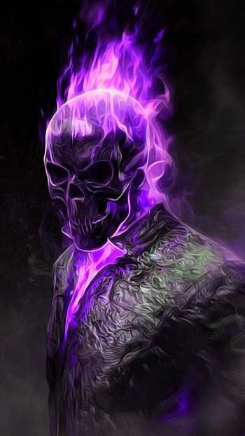 Ghost rider, Marvel HD phone wallpaper