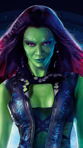 Guardians of the Galaxy, Gamora Raccoon HD phone wallpaper