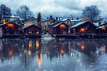 Porvoo, Finland HD wallpaper