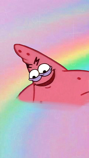 patrick star, animated character HD phone wallpaper