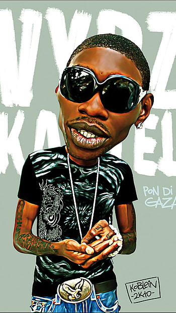 Vybz kartel, sunglasses, flash graphy HD phone wallpaper