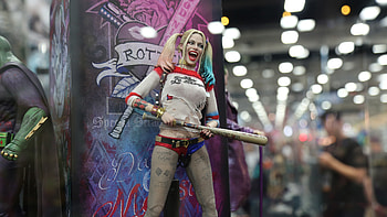 Harley Quinn, Suicide Squad, Margot Robbie, Best Movies HD wallpaper