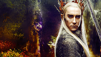 Thranduil , Elven warrior, Weapon collection, Movie references HD wallpaper