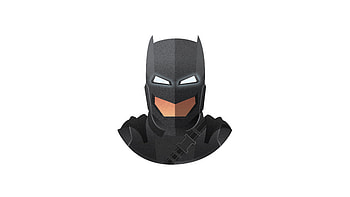 Batman Mech Suit Mask Minimalism , batman, minimalism, artwork, digital-art, superheroes HD wallpaper