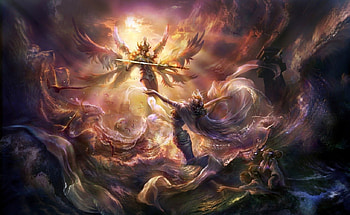 Angel From Sky, god, wing, glory, sky, angel HD wallpaper