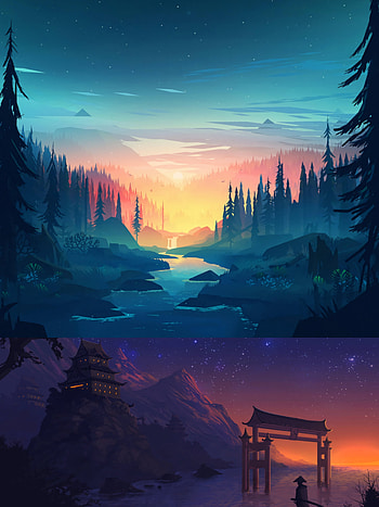 Scenery, cloud, sky HD phone wallpaper