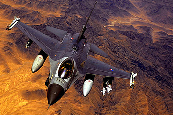Loaded F-16, cool HD wallpaper