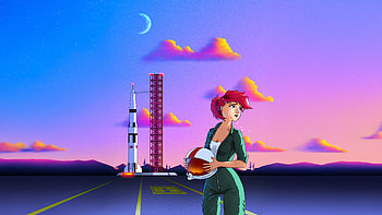 Tears At Launch A Dream Beyond Earth, artist, artwork, art, digital-art, rocket, deviantart HD wallpaper