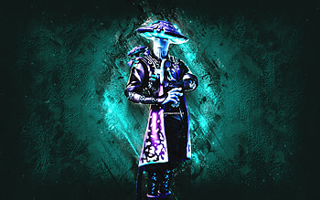 Fortnite Glow Madcap Skin, Fortnite, main characters, turquoise stone background, Glow Madcap, Fortnite skins, Glow Madcap Skin, Glow Madcap Fortnite, Fortnite characters HD wallpaper