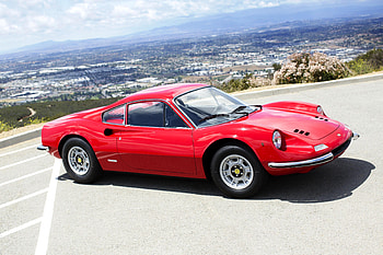 Ferrari, Cars, 1971, Pininfarina, Dino, 246 Gt, Series E HD wallpaper