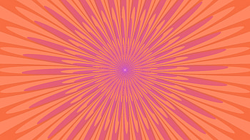Purple On Orange Fractal Radial , , purple, radial, fractal, orange HD wallpaper