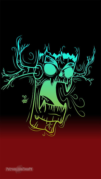 TRONK3, angry, artistic, drawing HD phone wallpaper