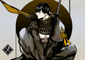 Warrior, Doudanuki Masakuni, Touken Ranbu, anime HD wallpaper