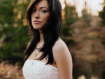 olivia, sexy, white dress, modals, female HD wallpaper