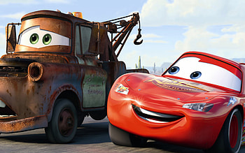 Tow Mater, McQueen (Cars) HD wallpaper
