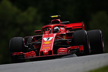 Ferrari SF71H, Kimi Raikkonen HD wallpaper