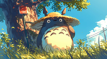 My Neighbor Totoro Anime, Anime, My Neighbor Totoro, Totoro (My Neighbor Totoro), nature, Studio Ghibli HD wallpaper