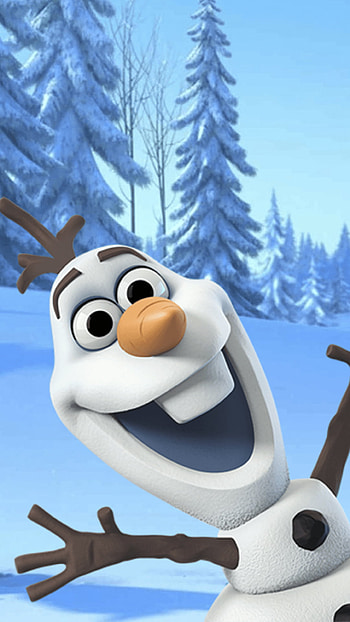 Olaf, Frozen magic, Playful snowman, Whimsical personality HD phone wallpaper