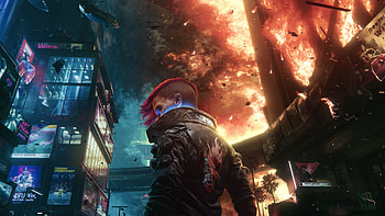 V Cyberpunk 2077 HD wallpaper