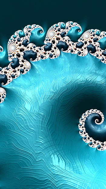 Trippy Psychedelic Fractal, Abstract, fractal HD phone wallpaper