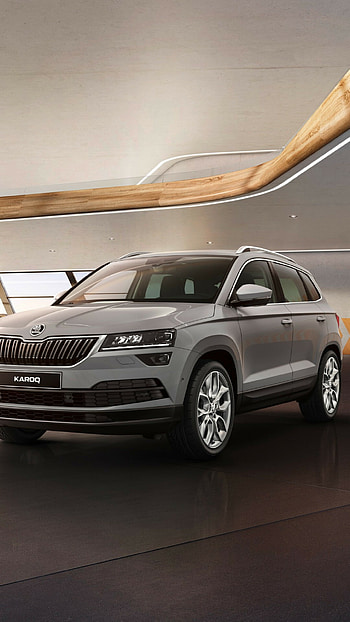 Skoda Karoq indoors, Luxury HD phone wallpaper