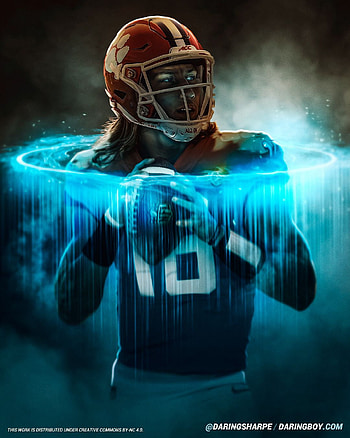 Trevor Lawrence, flash graphy, sports gear HD phone wallpaper