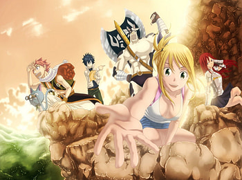 FT Movie Theme 2, squad, anime, fairy tail, movie, wall, new HD wallpaper