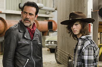 The Walking Dead, Negan (The Walking Dead), Tv Show, Carl Grimes HD wallpaper