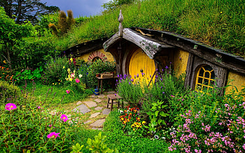 Hobbiton , Stunning background, High-quality , Visual delight HD wallpaper