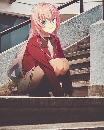 Ichinose Honami, ayanokoji, Anime, Youkoso, classroom HD phone wallpaper