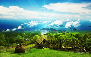Wonderful Lands, sky, nature, landscap HD wallpaper