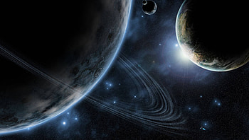 Beautiful Planets, amazing planets, stunning planets, planet art HD wallpaper