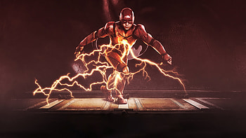 Flash Concept Poster, flash, superheroes, artist, artwork, digital-art, artstation HD wallpaper