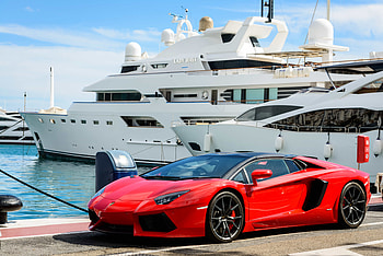 Red Lamborghini Aventador , lamborghini-aventador, lamborghini, cars HD wallpaper
