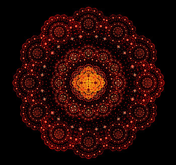 Abstract, Pattern, Fractal, Kaleidoscope, Ornament HD wallpaper