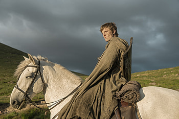 A Knight of the Seven Kingdoms — Lone Rider on a White Horse ( ), TV Show, A Knight Of The Seven Kingdoms, Horse HD wallpaper