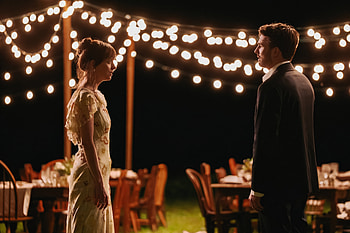 Materialists : Dakota Johnson & Chris Evans Movie Moment, movie, Dakota Johnson, Chris Evans HD wallpaper